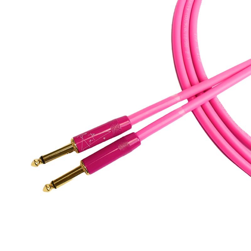 Cable Santo Angelo Plug Recto OFHC 6,10 m Rosado